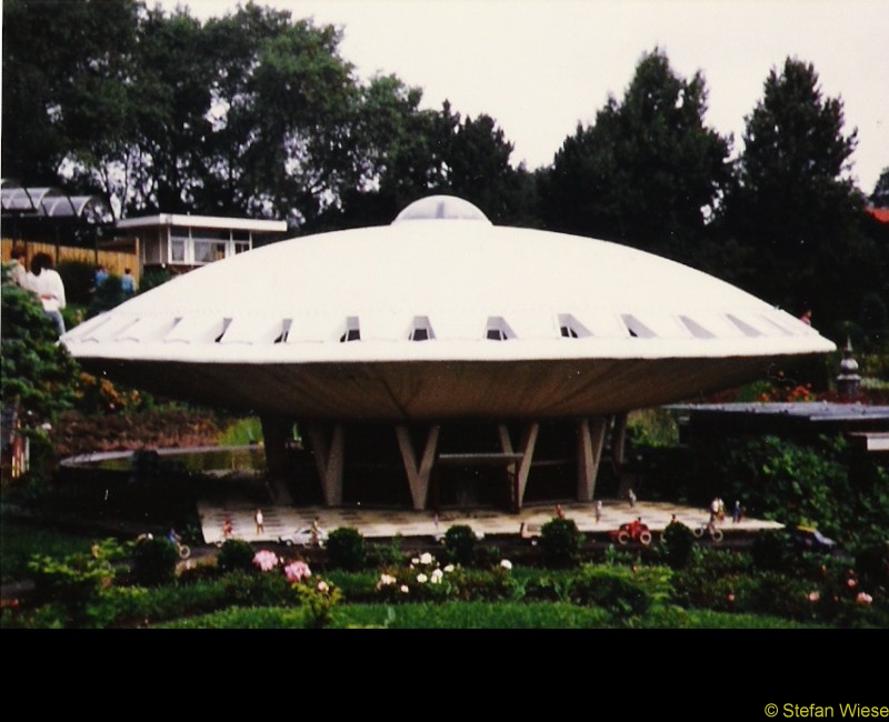 Niederlande-Netherland: Madurodam (Evoluon - Ufo)